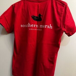 Southern Marsh Classic Red Tee
